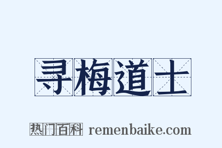 寻梅道士是什么意思的图片
